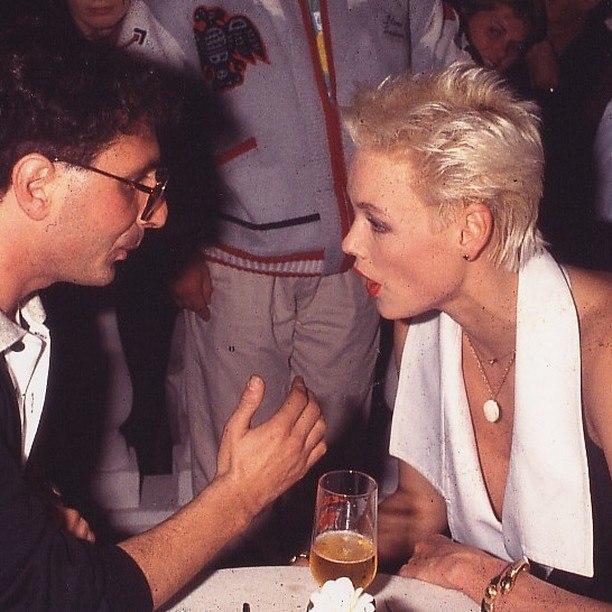 Con Brigitte Nielsen