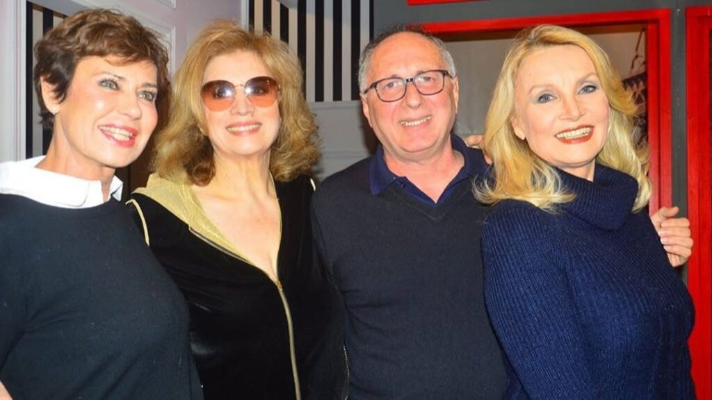 Corinne Clery, Iva Zanicchi e Barbara Bouchet